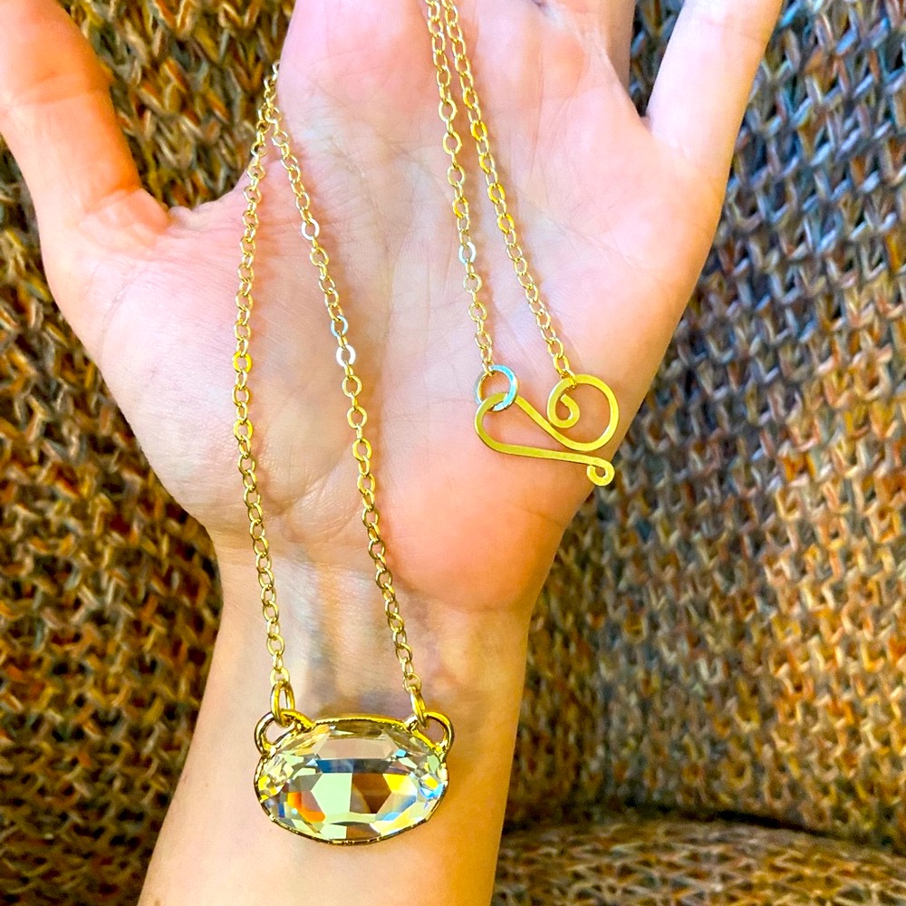 Rare! Breathtaking One-Of-A-Kind Gemstone Necklace